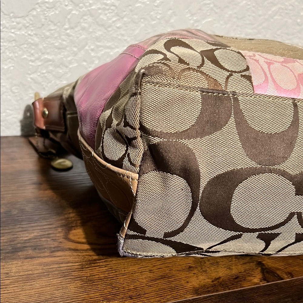 Elegant Patchwork Shoulder Bag - image 5